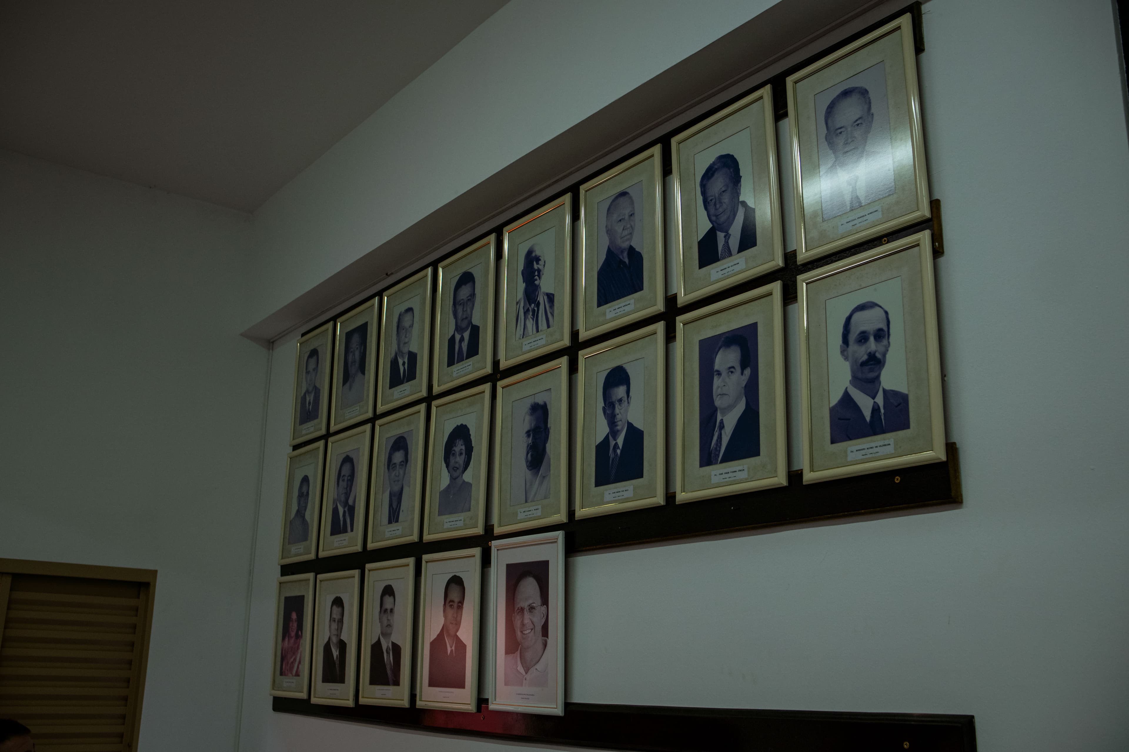 Quadro dos ex-presidentes da ABO Patos de Minas